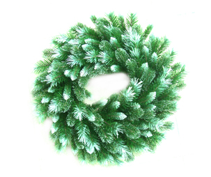 24 inch pe mix pvc wreath