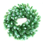 24 inch pe mix pvc wreath