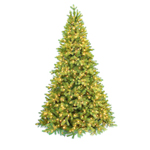 7.5ft classic pe pre-lit tree