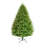 7.5ft pe pre-lit tree