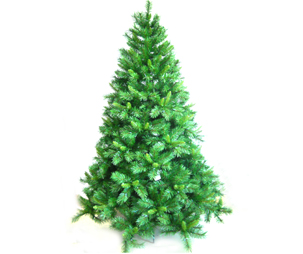 7.5ft pvc pre-lit tree