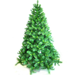 7.5ft pvc pre lit tree