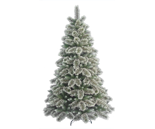 7ft snow tips pre-lit christmas tree