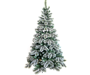 7ft snow tips pre-lit christmas tree