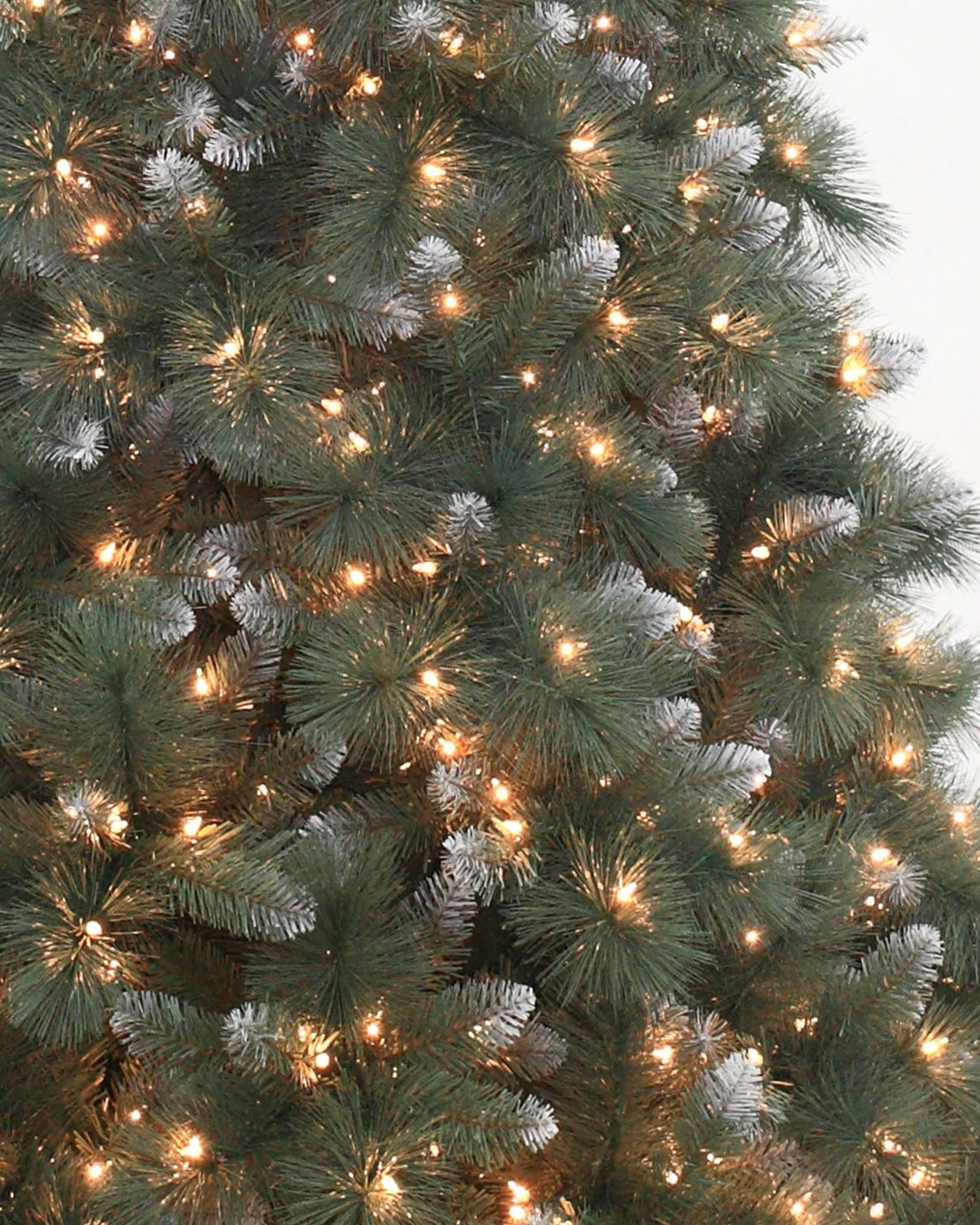 Pre-Lit Frosted Pine Tree