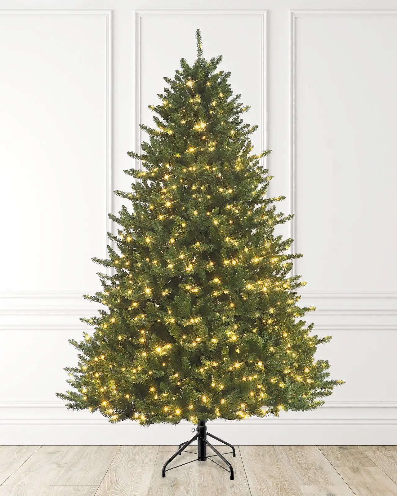Pre-Lit Green Spruce Power Pole Tree