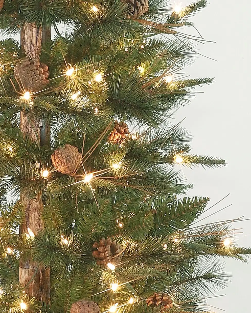 Pre-Lit Green Alpine Tree
