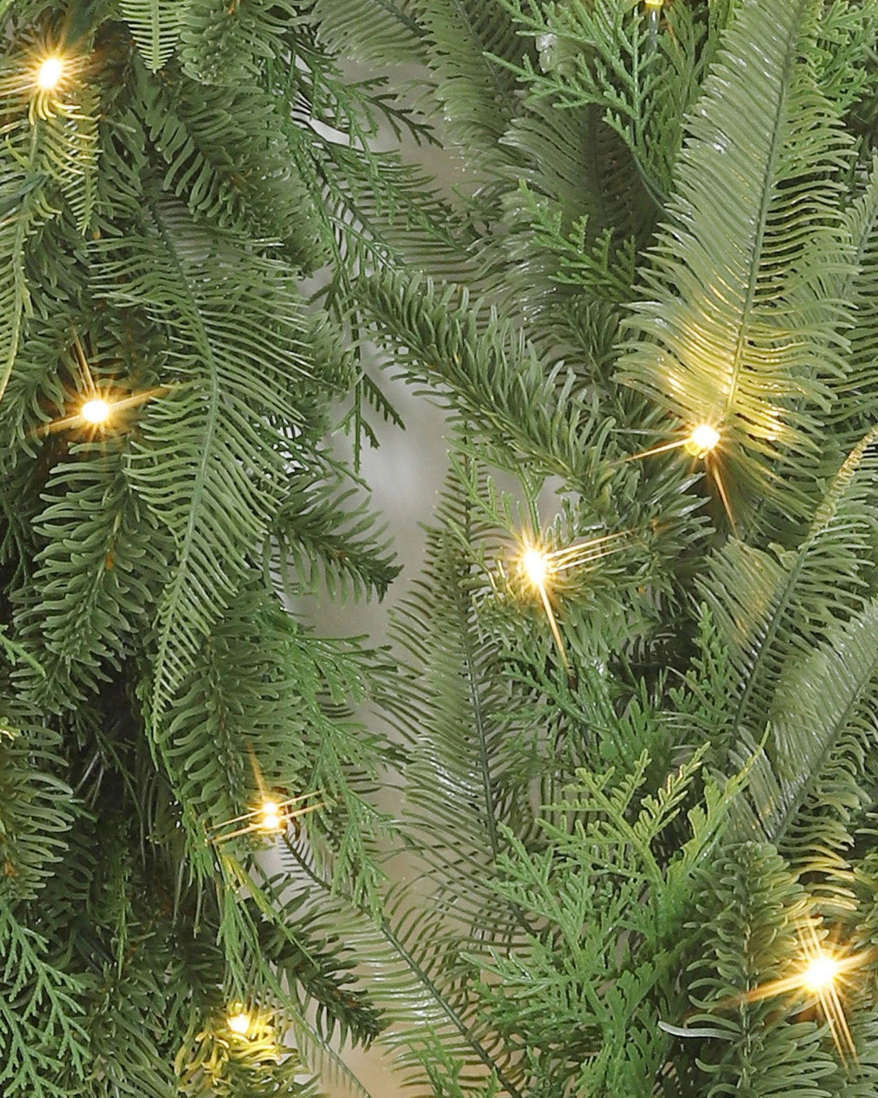 Pre-Lit Green Garland