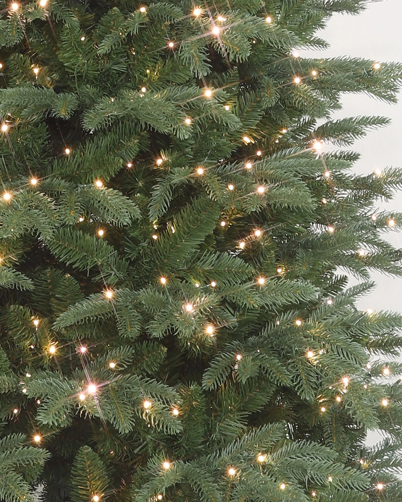 Pre-Lit Green Fir Power Pole Tree- Slim