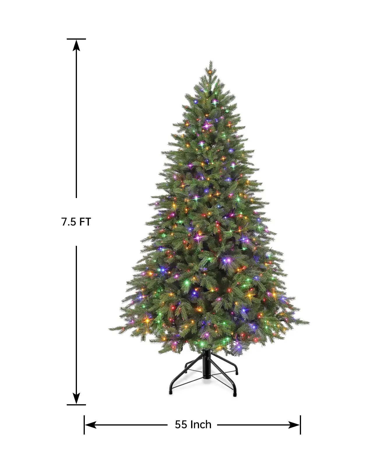 Pre-Lit Green Spruce Tree