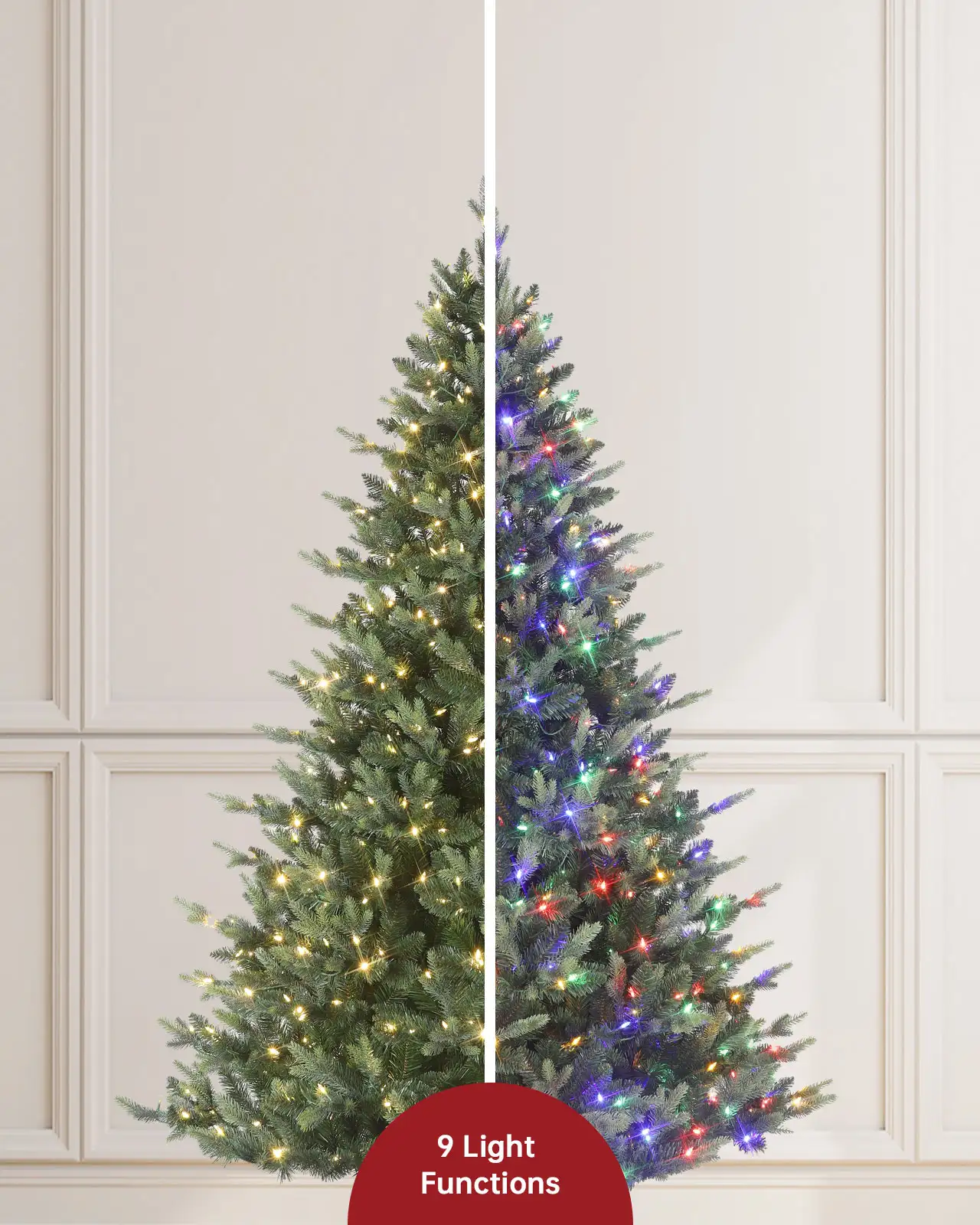 Pre-Lit Green Fir Tree